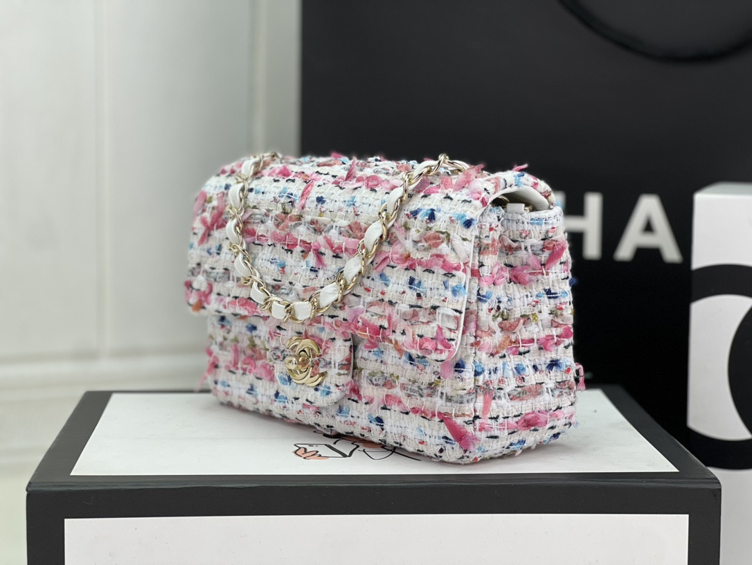Ch*el mini classic 11.12 handbag 20 12 × 20 × 6 cm