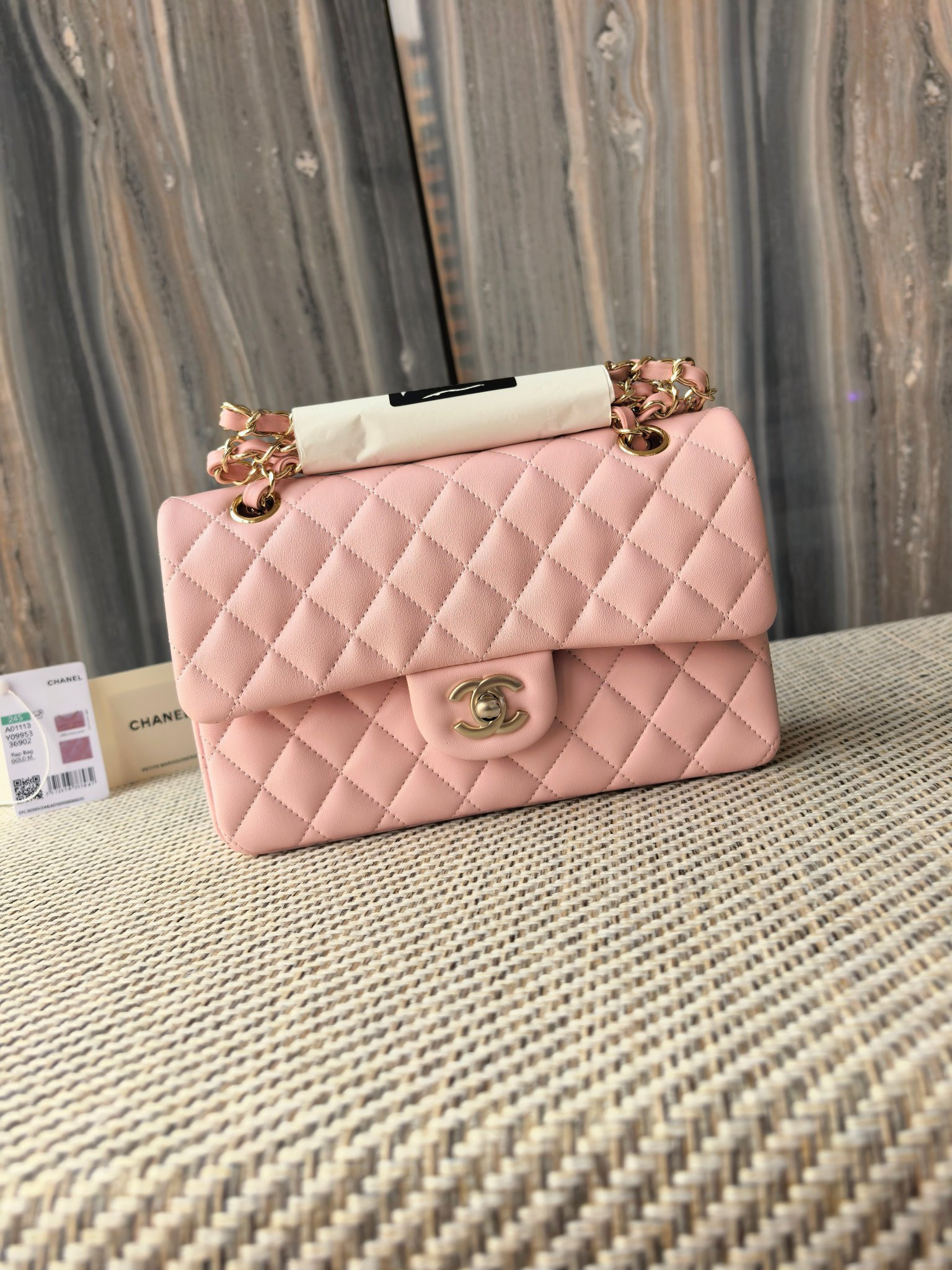 Ch*el small classic bag 23x6.5x14cm
