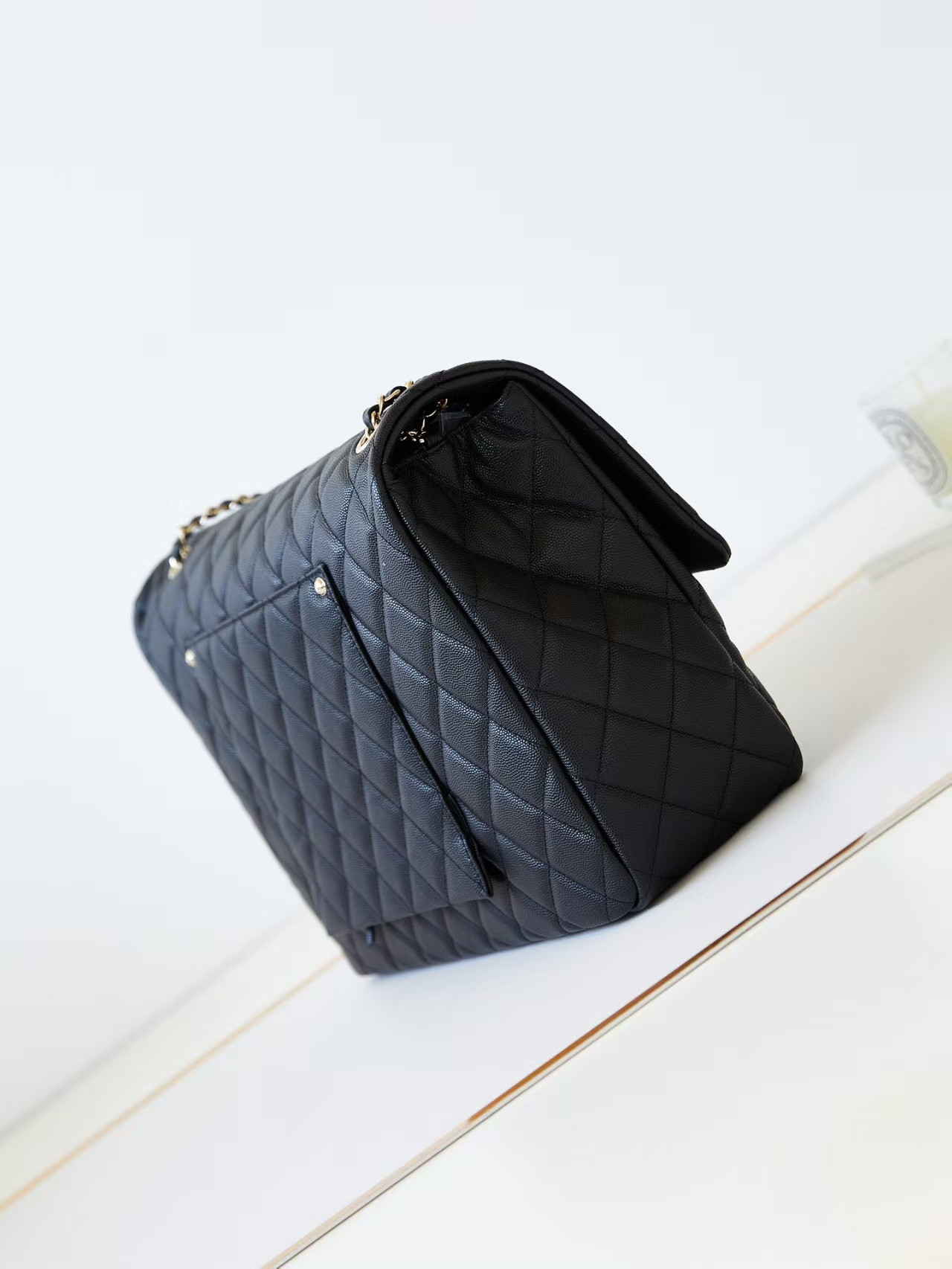 Ch*el classic flap handbag cf 38x27x12cm