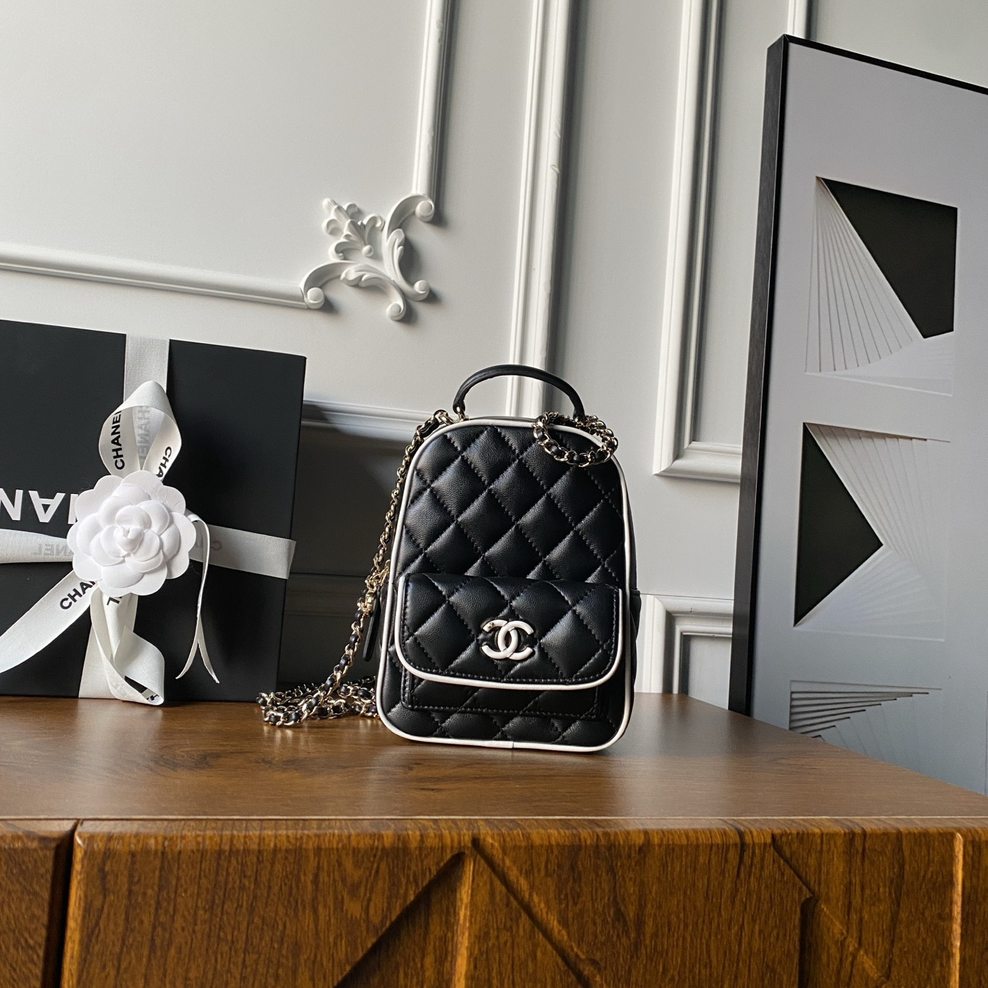 Ch*el backpack 18x13x9cm