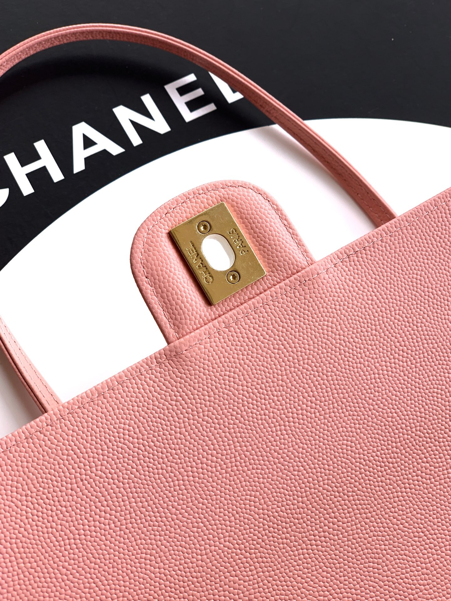 Ch*el small flap bag as6130 15x22x7cm