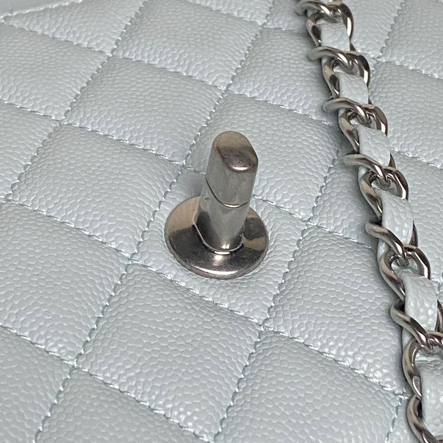 Ch*el flap bag with top handle as5702 22.5x13.5x6cm