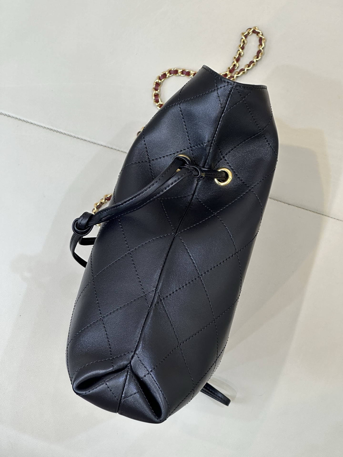 Ch*el small tote bag as6495 25x30x12cm