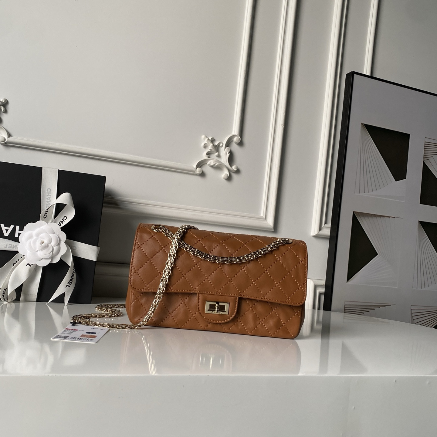 Ch*el 2.55 handbag a37586 16x24x7.5cm