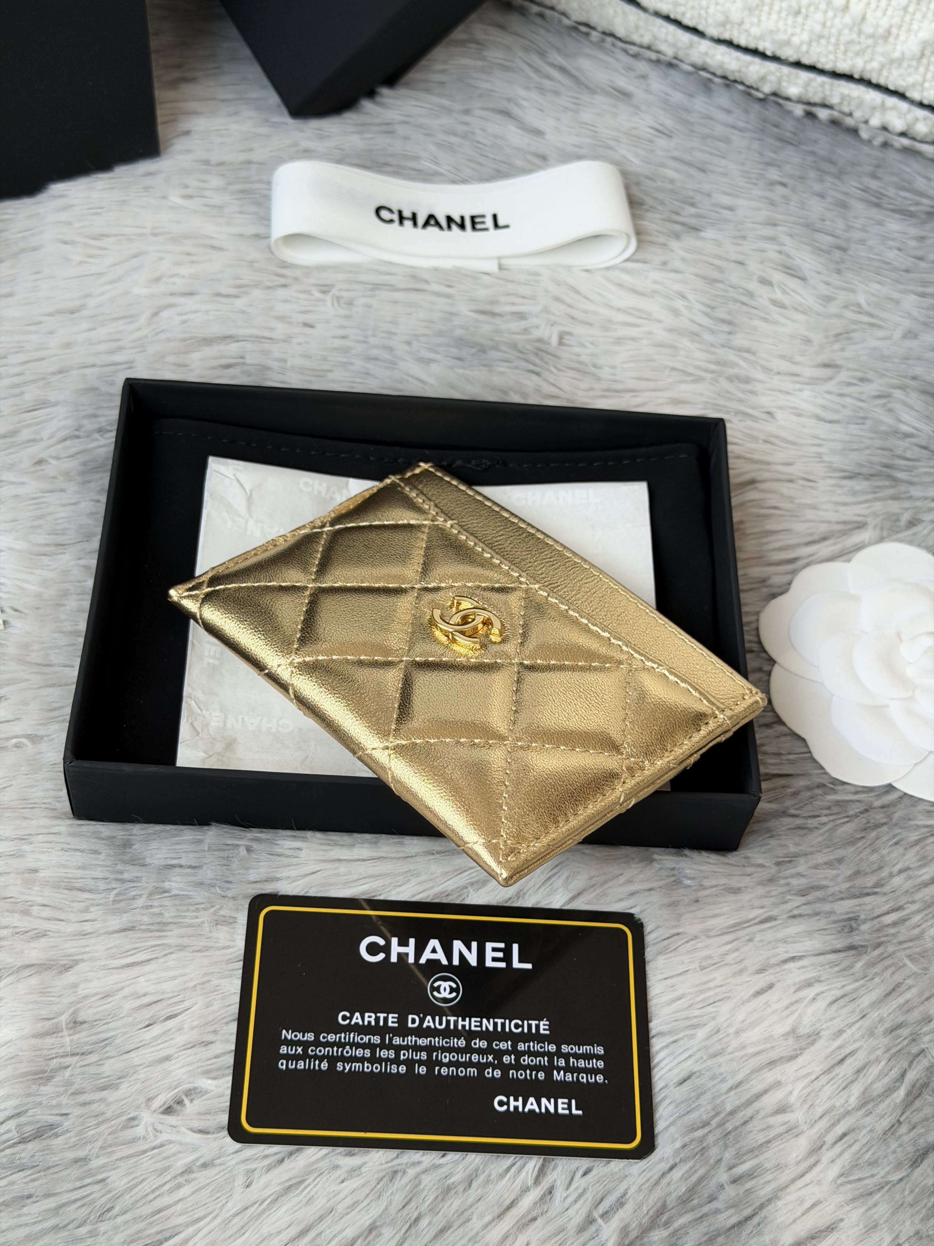 Ch*el card holder a31510 11x7.5x1cm