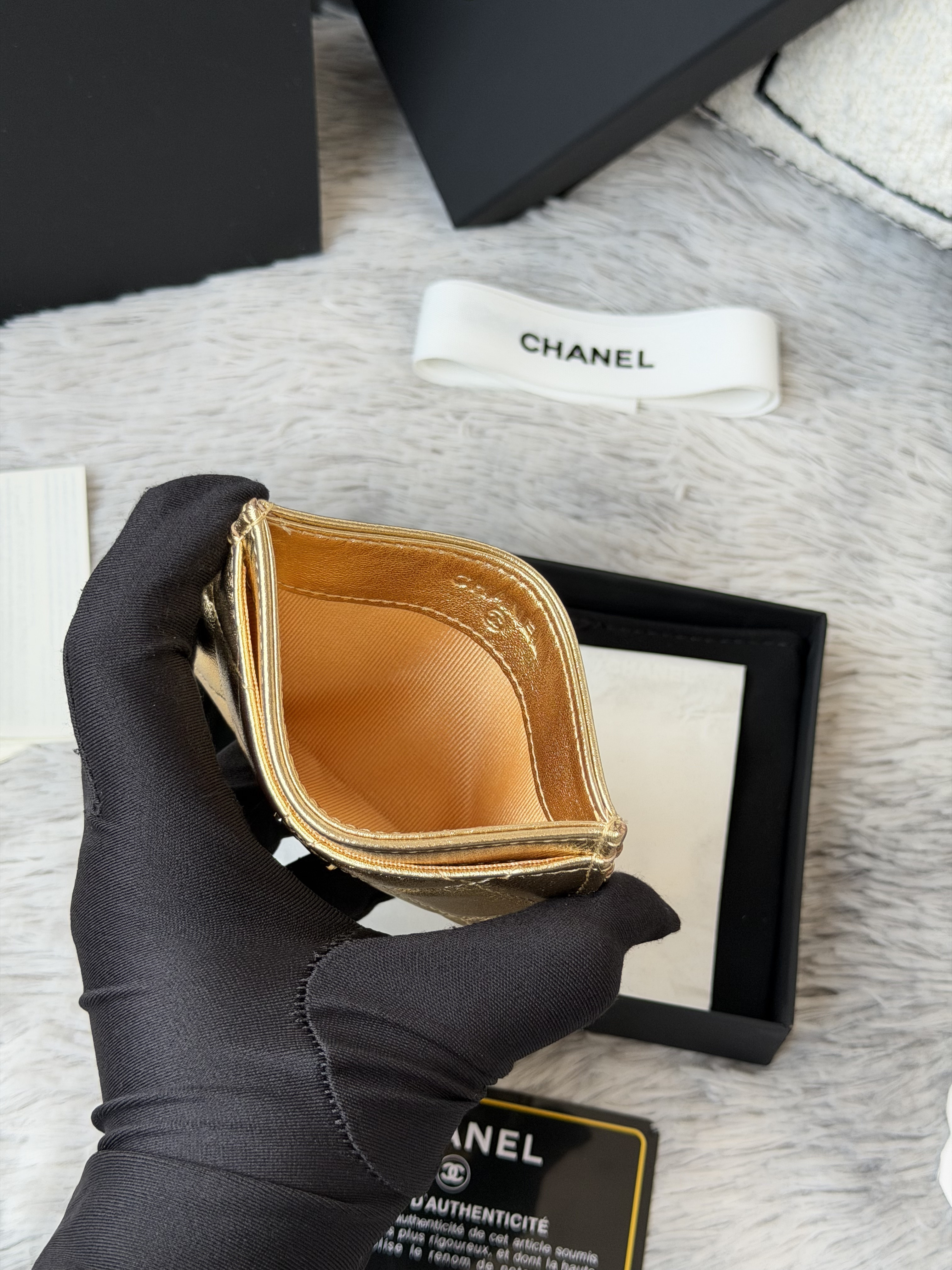 Ch*el card holder a31510 11x7.5x1cm