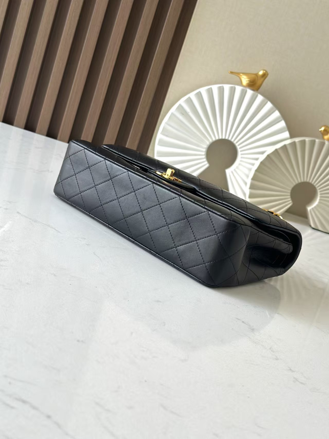 Ch*el classic flap bag 15.5x25.5x6.5cm