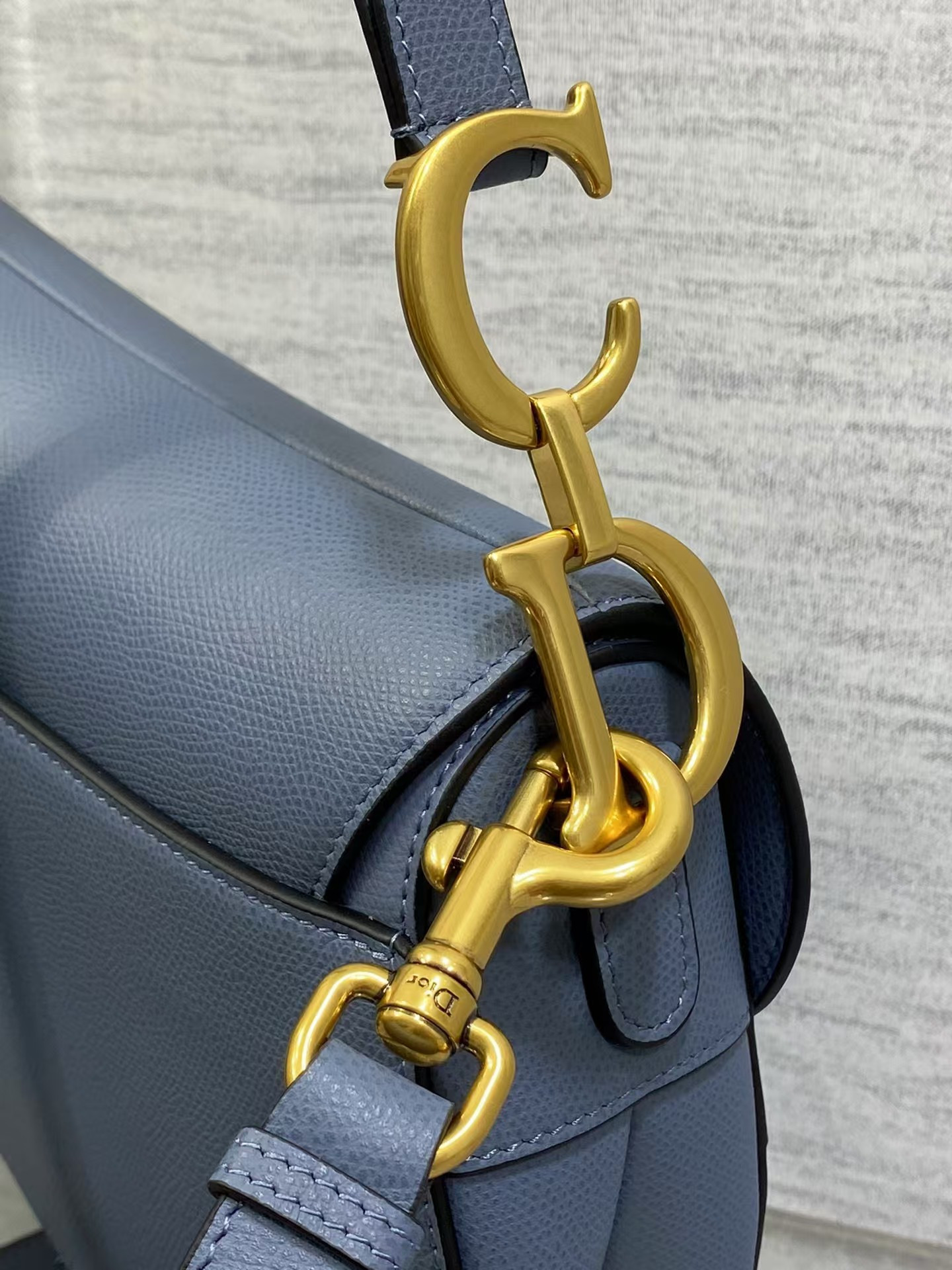 D*or saddle bag calfskin 25.5x20x6.5cm