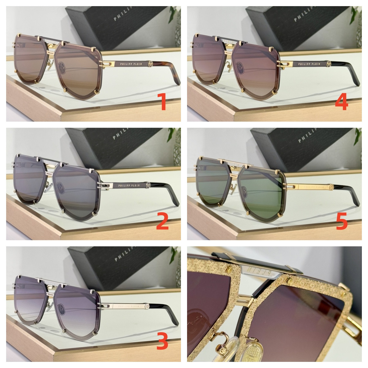 Philipp Plein Glasses SPP132 66-10-145