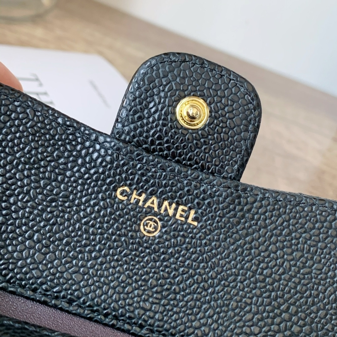 Ch*el wallet 10.5x11.5x3cm