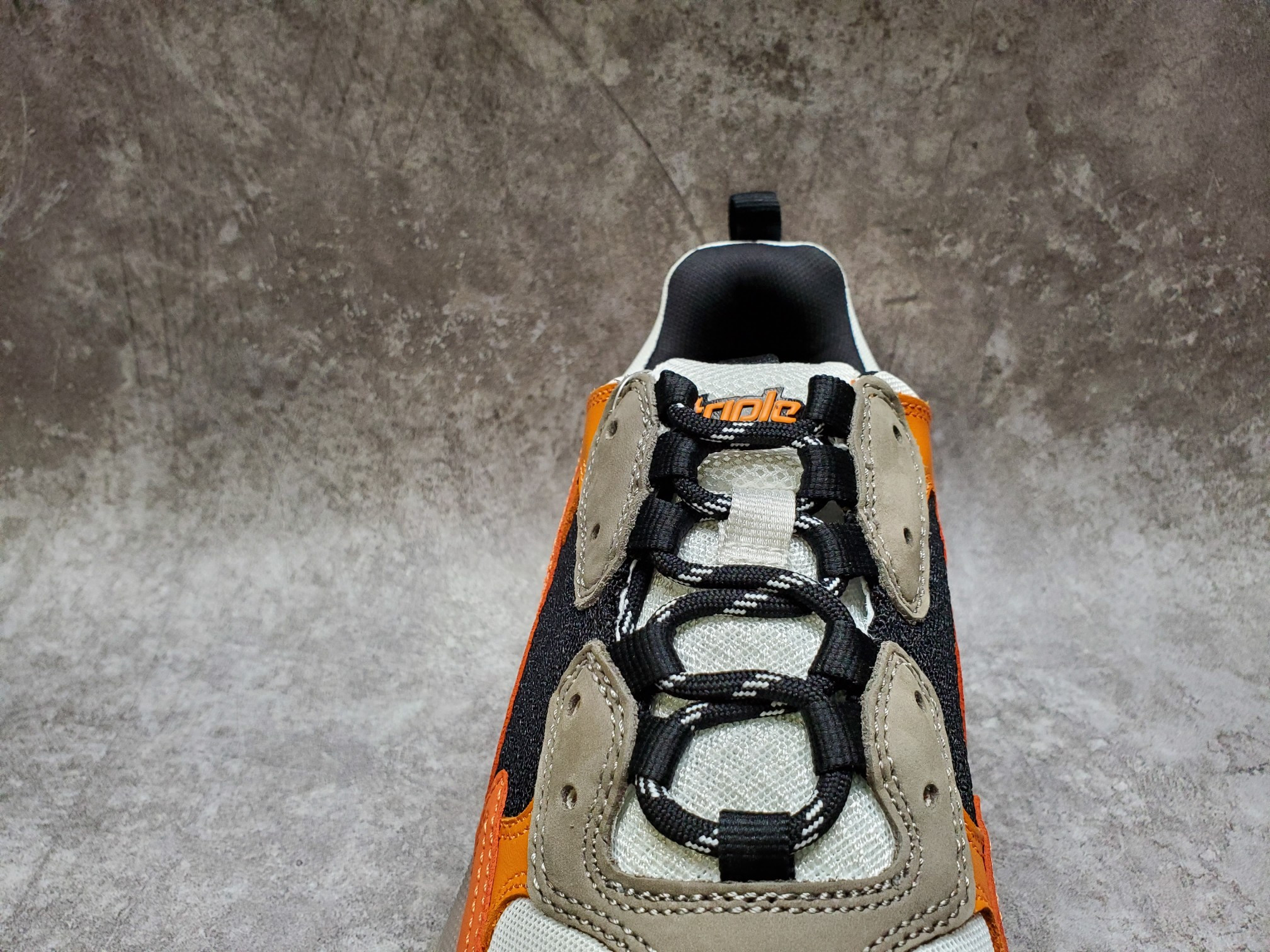 Balenciga Triple S Black Orange