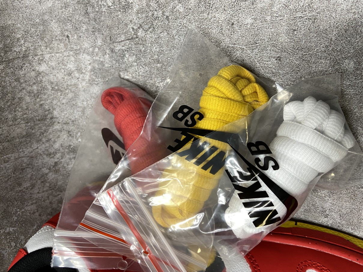 Nike SB Dunk Low Pro QS Red Yellow