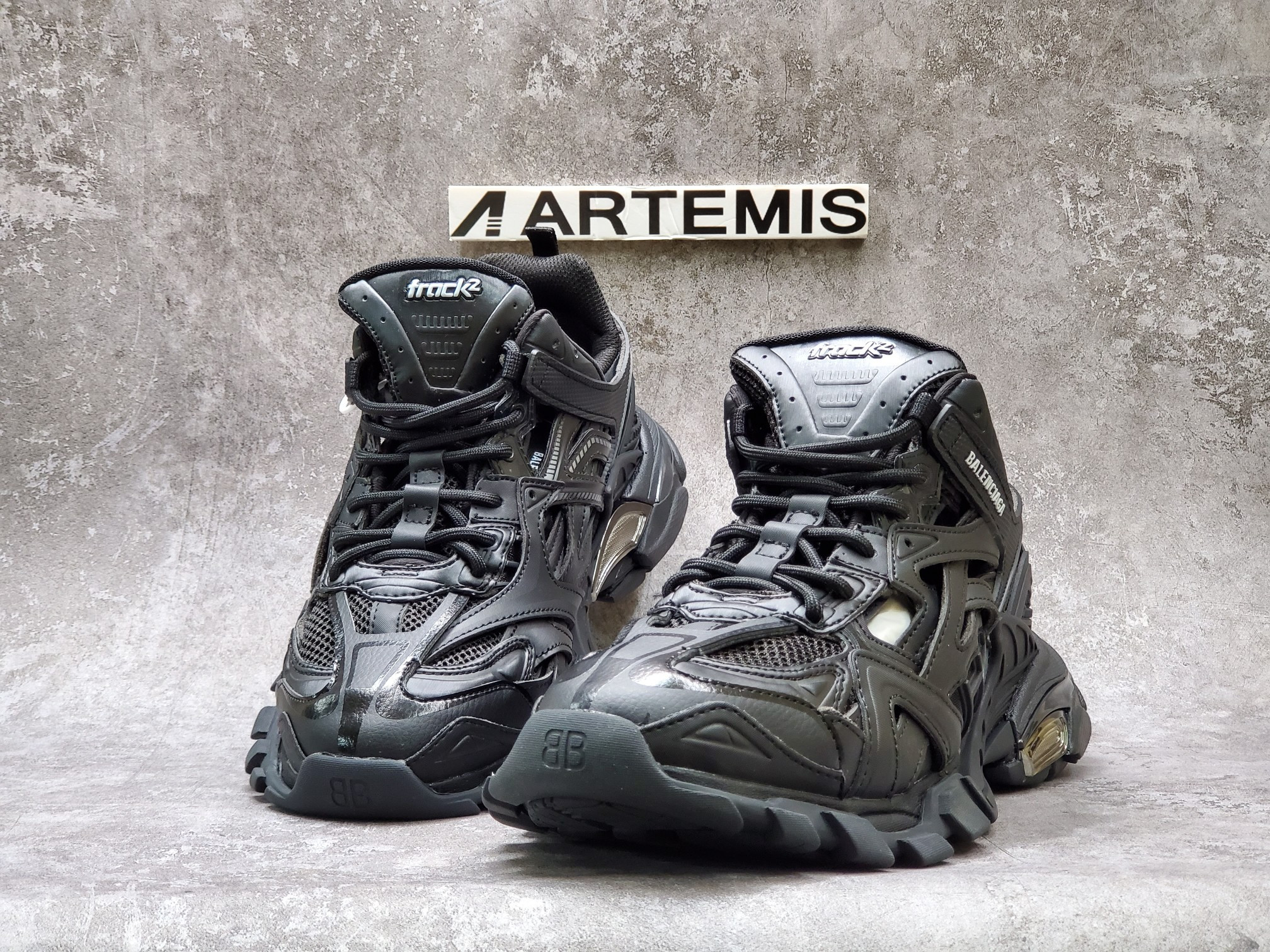 Balenciga Track 2 Trainer Black