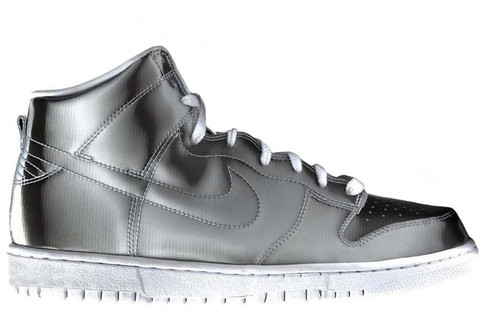 Nike Dunk High CLOT Metallic Silver