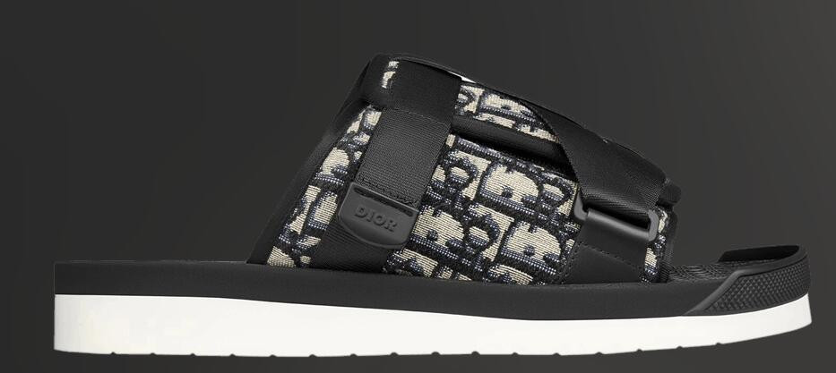 D*or sandal black white