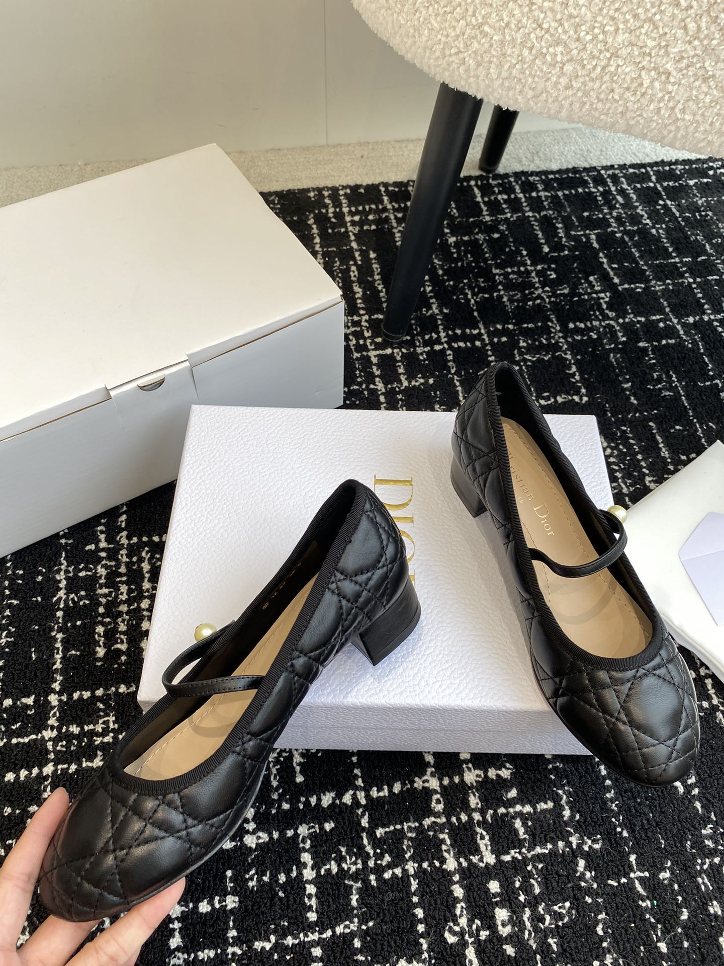 ua D*or ballet pump black