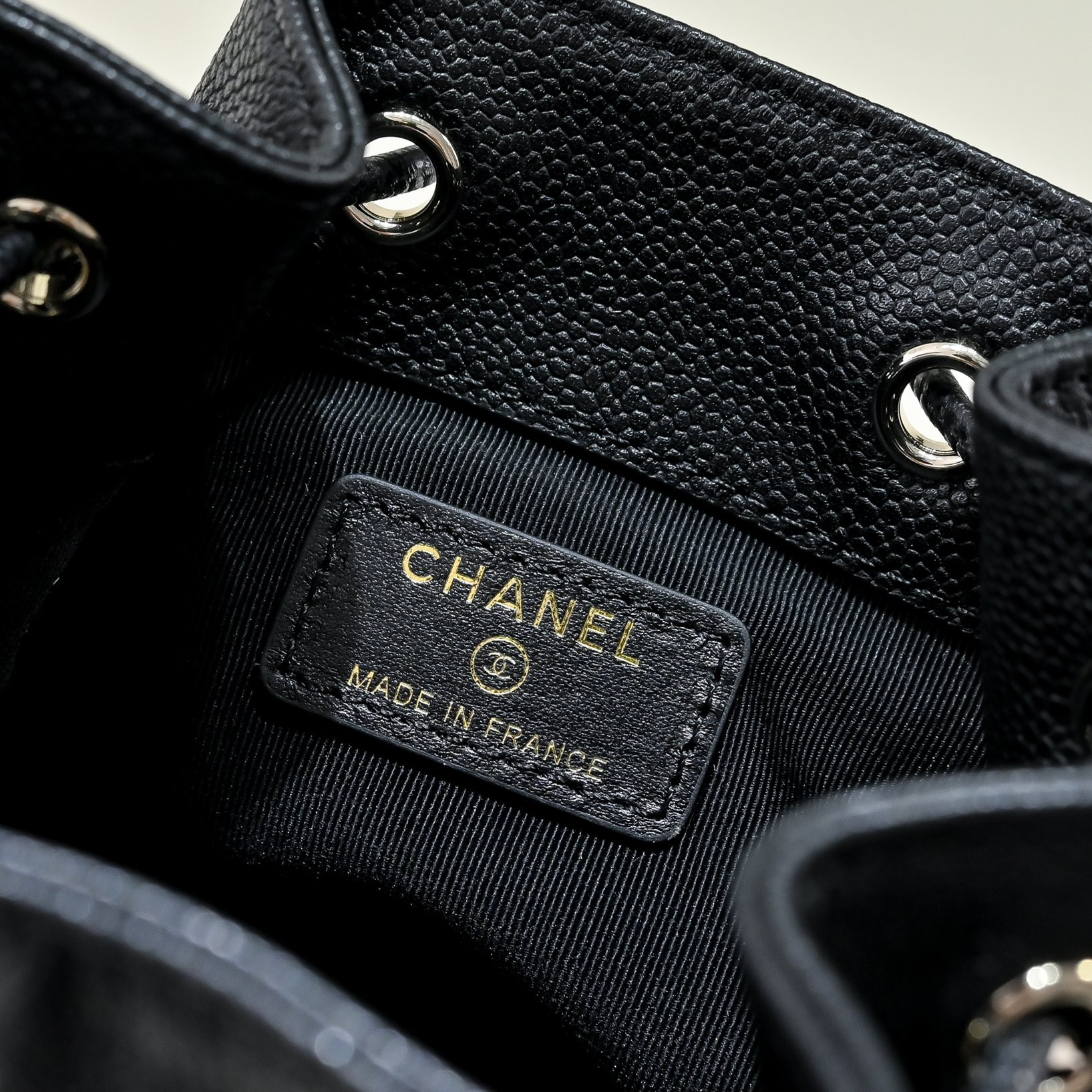 Ch*el mini bucket bag 12.5x19x7.5cm