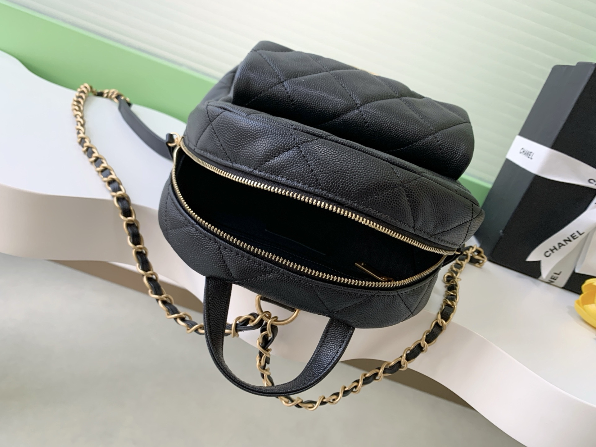 Ch*el backpack 22x22.5x8.5cm