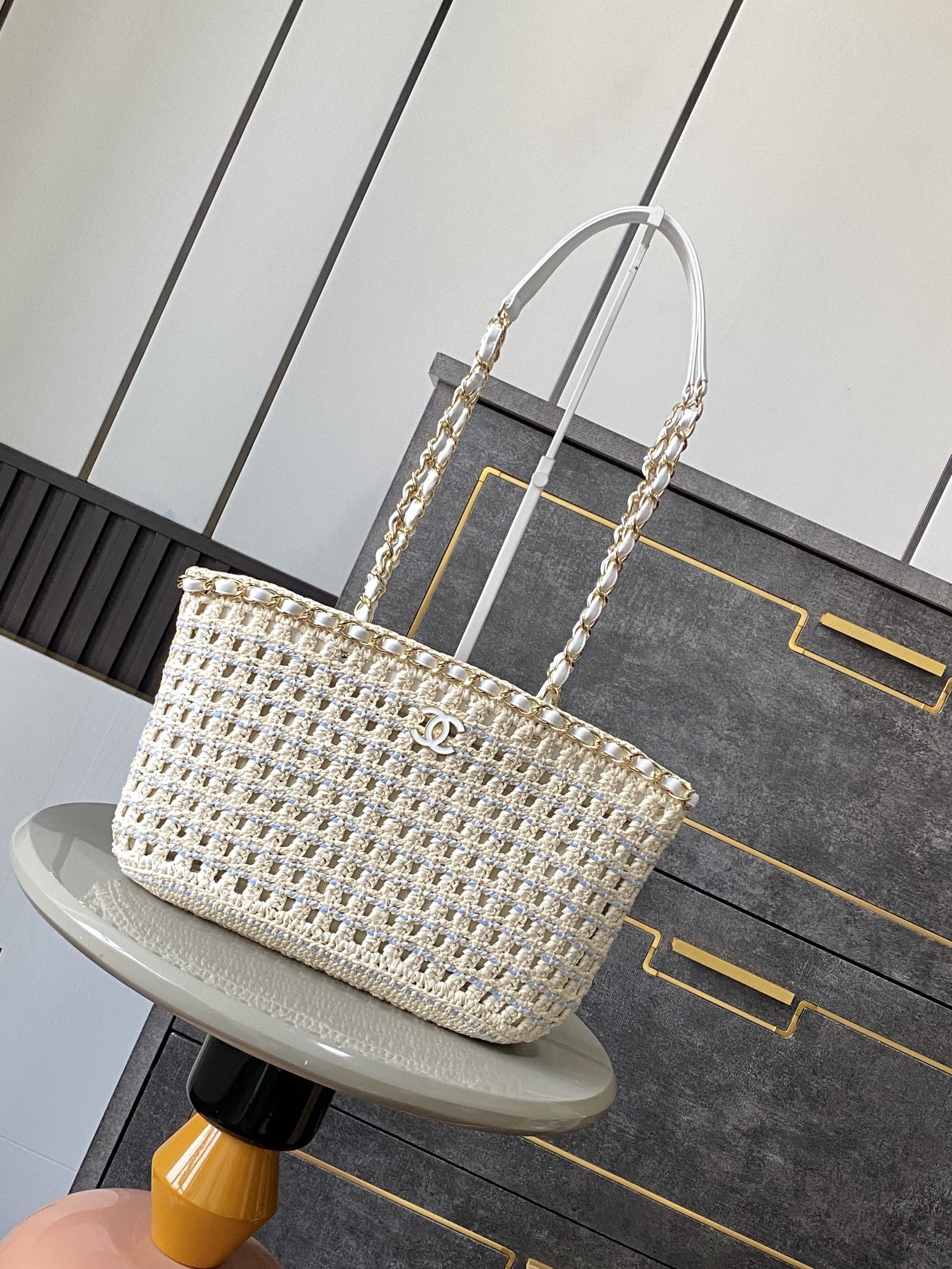 Ch*el shopping bag 21x33x11cm