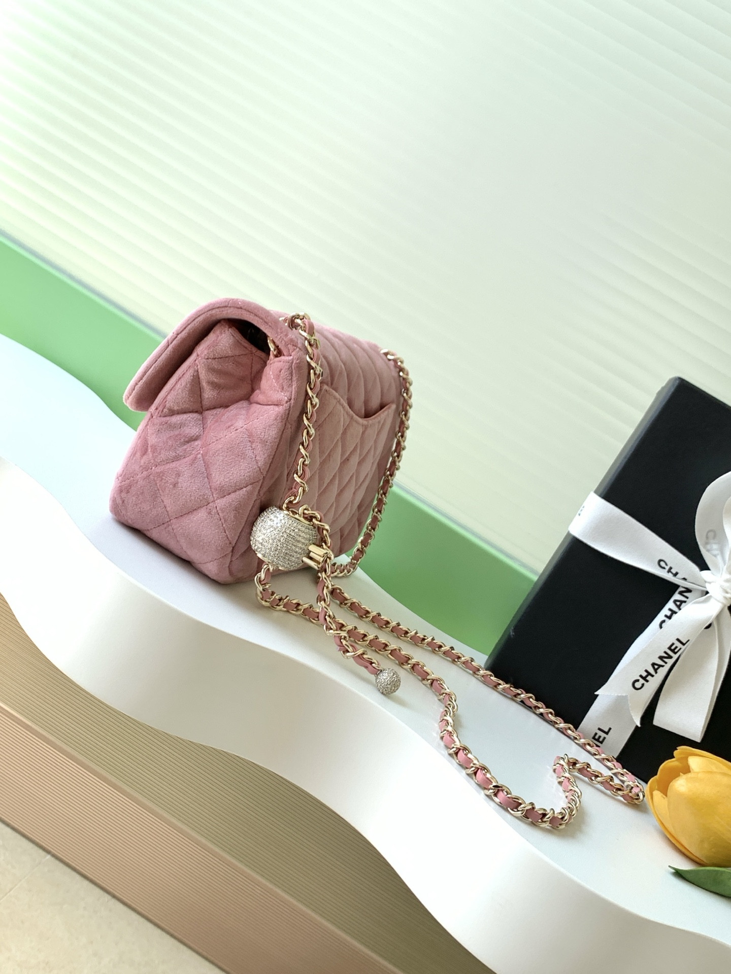 Ch*el mini flap bag 12×20×6 cm