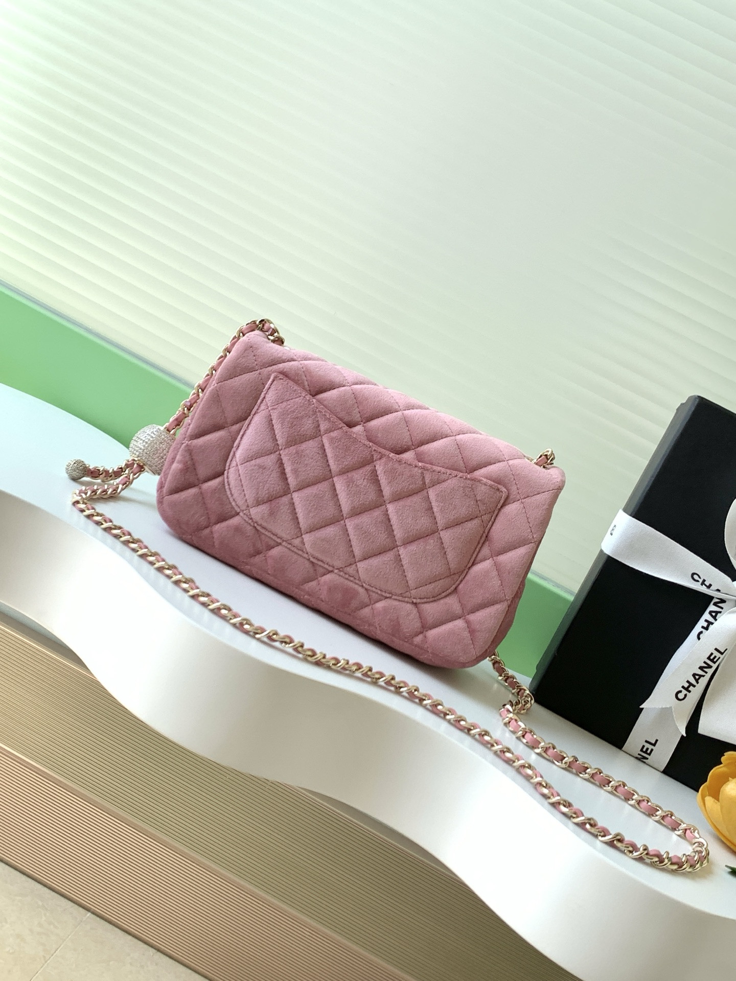 Ch*el mini flap bag 12×20×6 cm