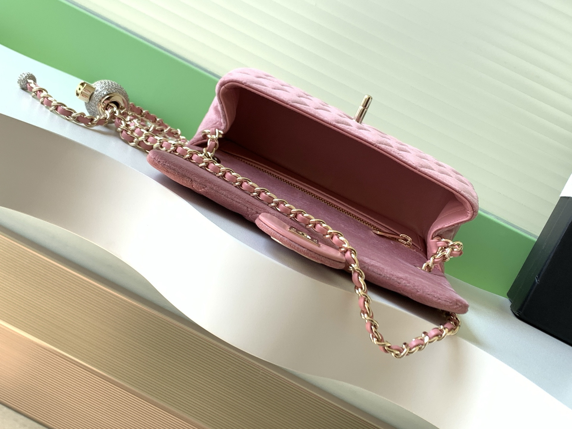 Ch*el mini flap bag 12×20×6 cm