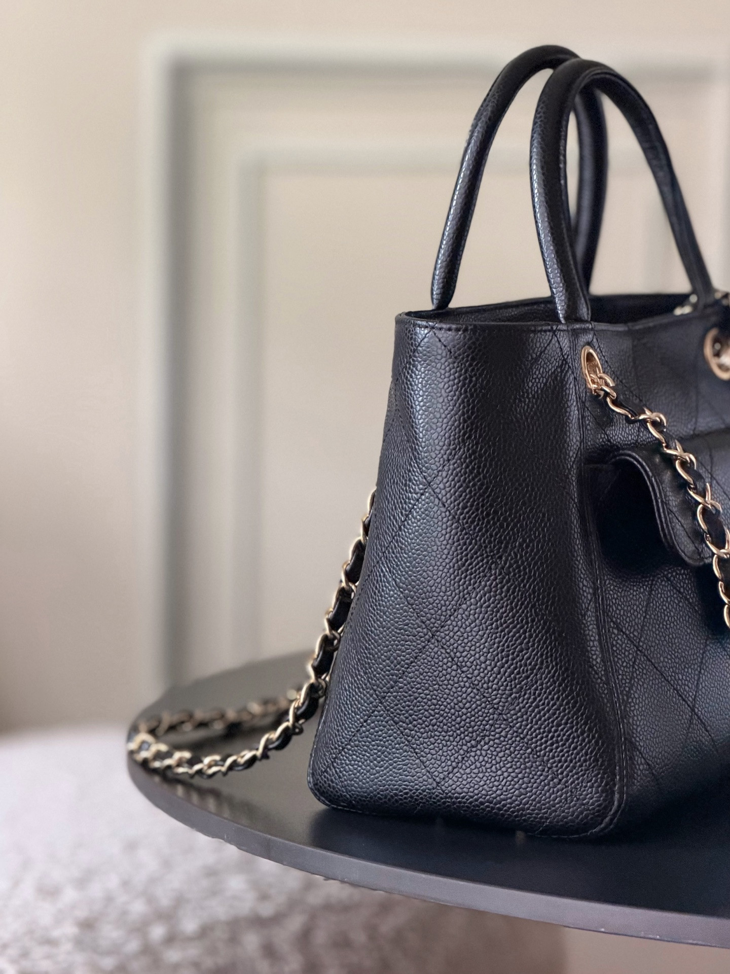 Ch*el shopping bag 19x25x12cm